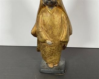 Vintage Japanse Cast Iron Figure