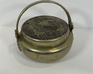 Mid 19th Century Brass Hand Warmer