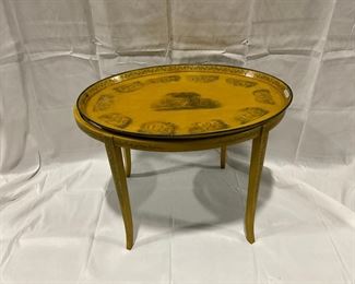 Painted Victorian Tray Table