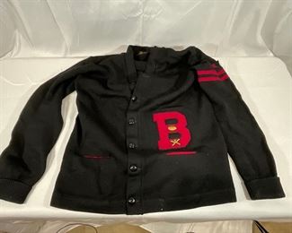 Vintage 40's Sportcraft Wool Letterman Jacket