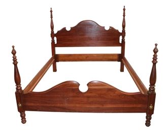 
Lot 549
Jamestown Sterling cherry Queen/Full size bed with rails
