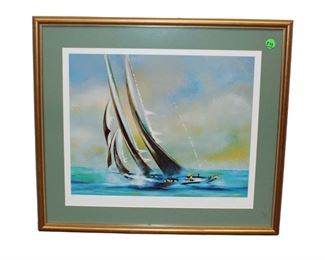 
Lot 573
Signed and registered water color 485/750
