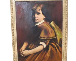 
Lot 574
Vintage oil on board
