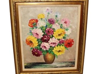 
Lot 578
Vintage signed oil painting
