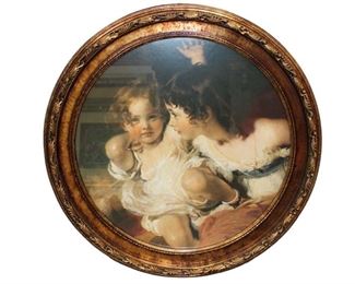 
Lot 601
Nice round Victorian style print
