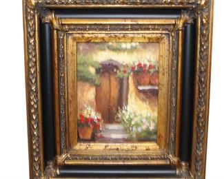 
Lot 604
Decorator oil on canvas in nice frame
