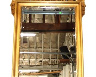 
Lot 616
Shell carved composition decorator mirror
