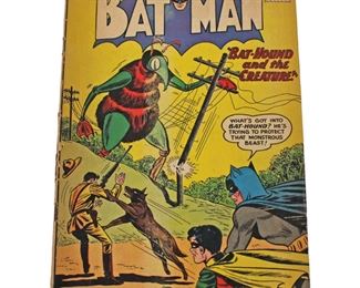 
Lot 728
DC 10 cent Comic of Batman "Bat Hound and the Creature"
