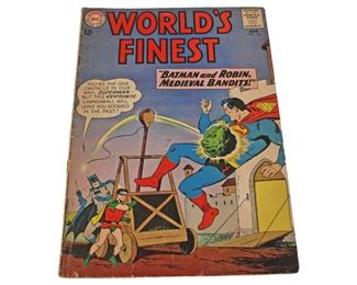 
Lot 729
DC 12 cent Comic of Superman "Batman and robin Medieval Bandits"
