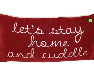 
Lot 746
Decorator pillow approx. 24" w x 10" h
