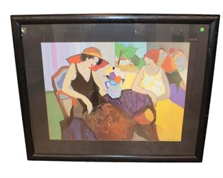 
Lot 761
Mid century multicolor Lithograph signed Tarkay
