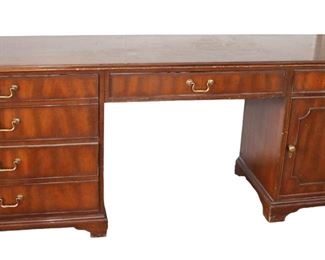 
Lot 779
Kittinger solid mahogany office credenza
