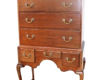 
Lot 791
Vintage Kittinger Old Dominion collection queen Anne high boy
