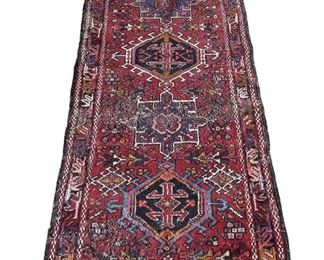 
Lot 819
Semi antique hand stitched wool runner needs cleaning
