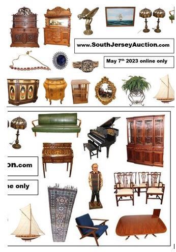 may 7th www.SouthJerseyauction.com