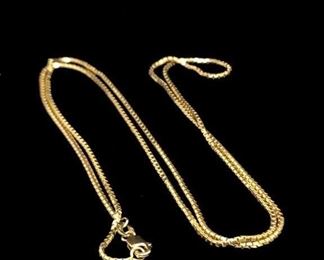 14k gold neckless