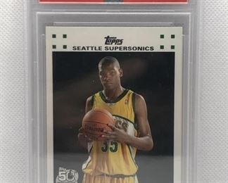 Graded Rookie Kevin Durant card