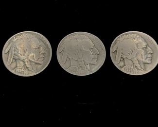 Vintage Buffalo Nickels