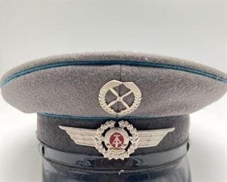 Vintage East German Amry Visor Cap