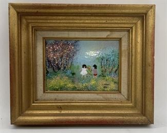 Vintage Louis Cardin Painting