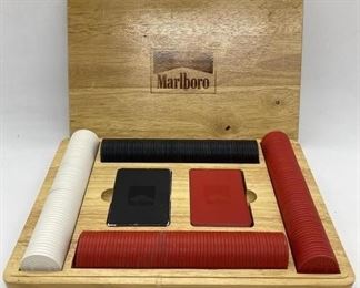 Vintage Marlboro Poker Set