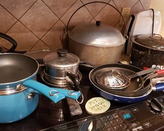 kitchen pots/pans