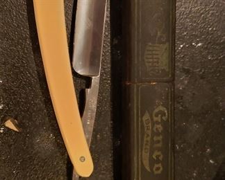 Vintage Genco straight razor