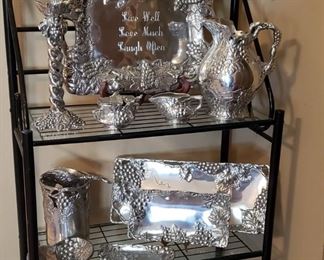 Arthur Court, small baker's rack