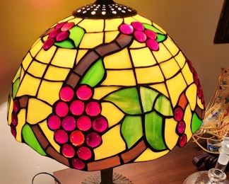 table lamp stained glass
