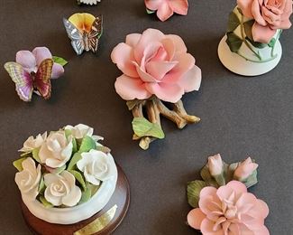 butterflies from the 1985 Franklin Mint "Butterflies of the World"