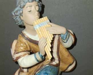 ANDEAN FLUTE PLAYER  #2174 