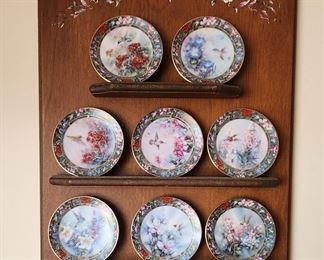 Bradford edition The Broad Billed Hummingbird ,Lena Liu's Hummingbird Mini Plate 