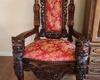 Kings Chair, Throne Chair 