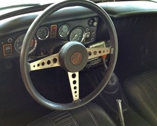 Inside the MG Midget