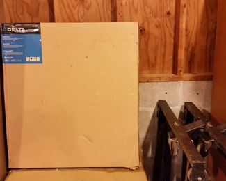 Delta 50-279 mobile bases.  Two still in the box and four out of the box.