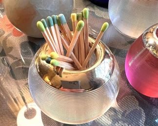 Antique match striker