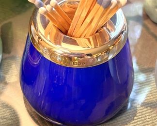 Antique match striker