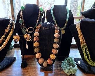 Fine costume and sterling jewelry