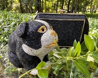 Judith Leiber Bulldog minaudière - it’s stunning!
