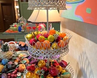 Vintage wire serving piece