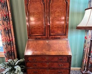 Early 19th Century double bonnet secretary