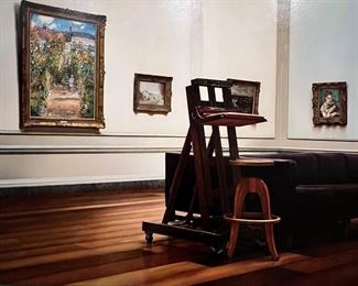 Barry Oretsky original oil on canvas. This isn’t a photo of a room…it’s a painting!