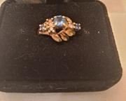 w14k gold tanzanite ring royal marquise cut161 t