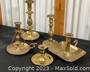 wbrass candlestick collection861 t