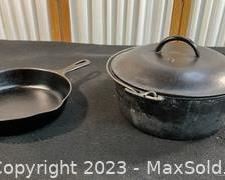 wcast iron skillet and oven801 t