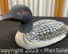 whand carved and painted wood duck from northwest artisan guild771 t