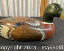 whand painted wood duck781 t