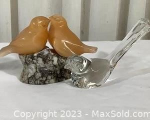 wpair of small bird figurines decor521 t