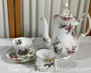 wroyal albert bone china coffee pot and more531 t