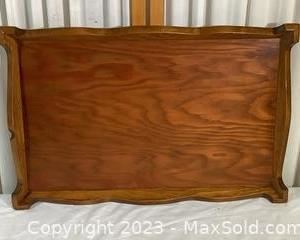 wvintage wood serving tray551 t